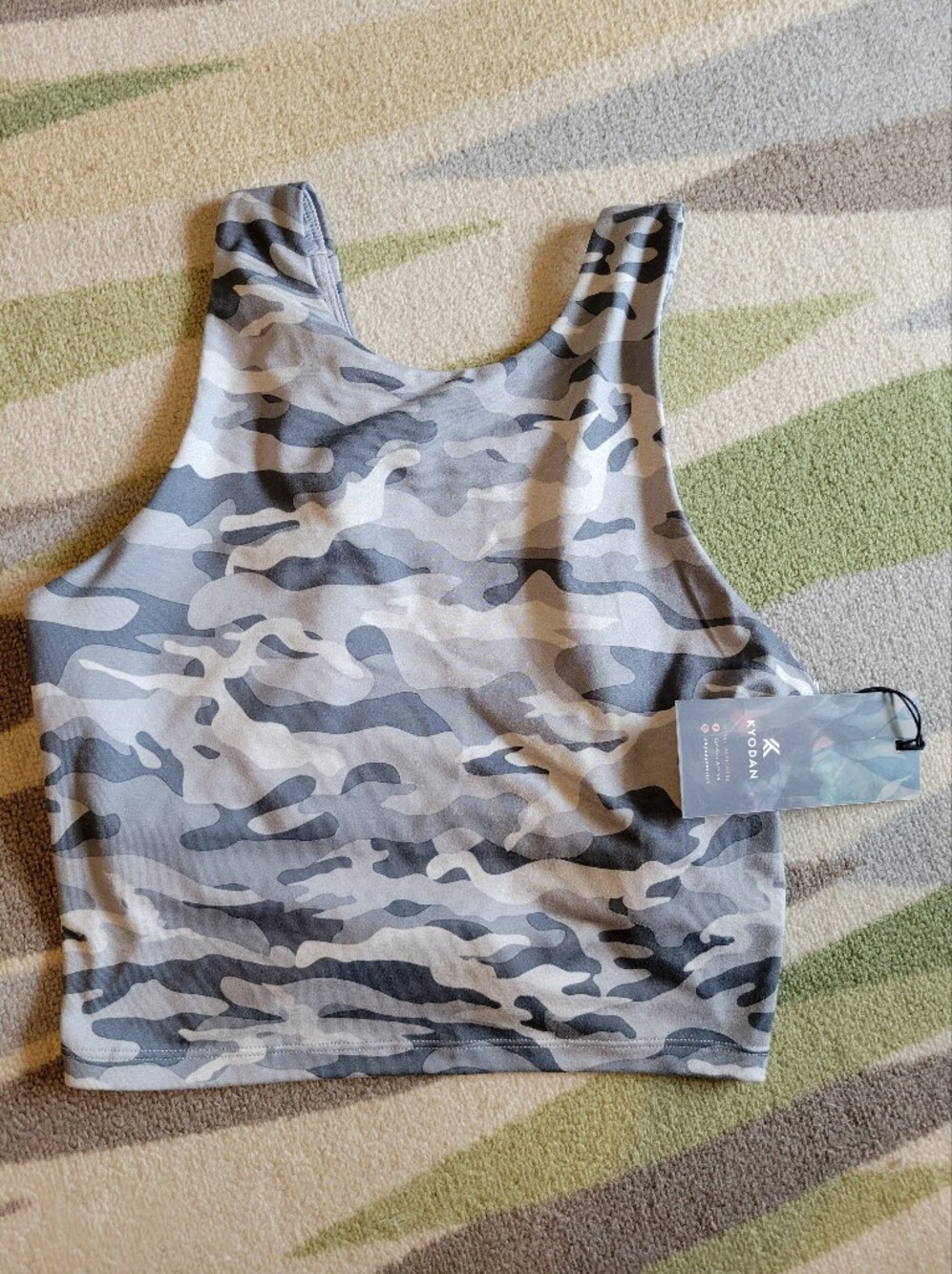 Kyodan Gray Camo Tank Top